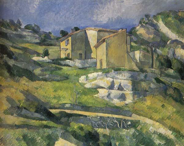 Paul Cezanne Masion en Provence-La vallee de Riaux pres de l'Estaque